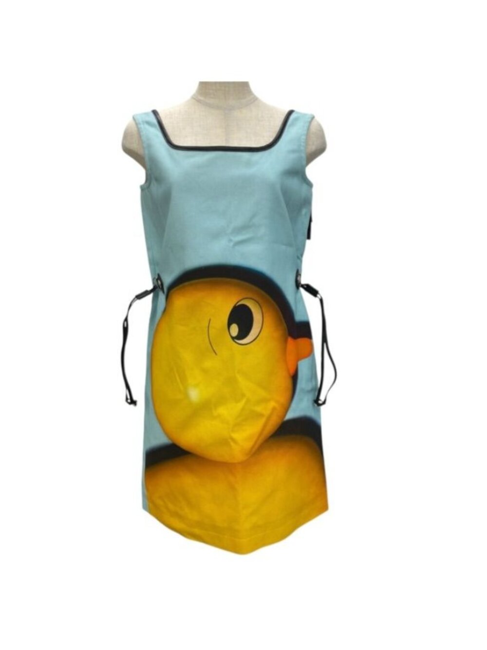 Louis Vuitton Sun Yitian Collaboration Dress Duck Cotton 100% Sheepskin Light